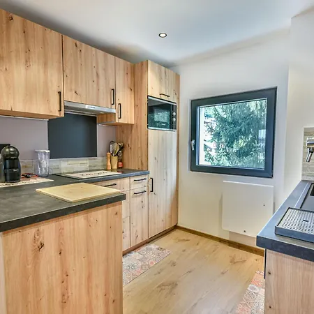 Apartment T3 Renove Au Centre, Parking, Casier A Skis, 4-6 Pers - Fr-1-685-81 Les Gets