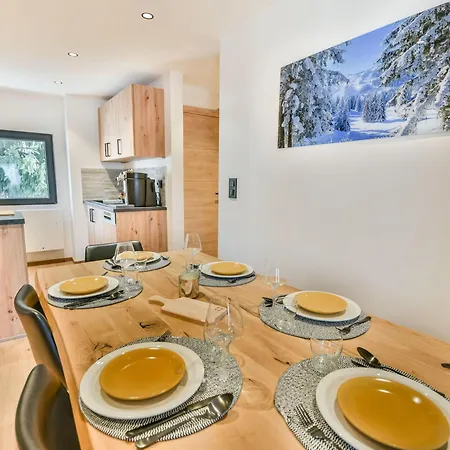 Apartment T3 Renove Au Centre, Parking, Casier A Skis, 4-6 Pers - Fr-1-685-81 Les Gets