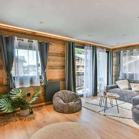 T3 Renove Au Centre, Parking, Casier A Skis, 4-6 Pers - Fr-1-685-81 Apartment Les Gets